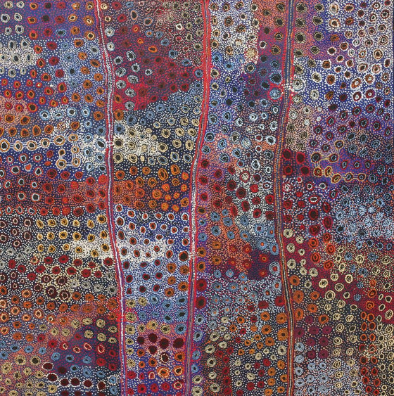 Collaborative work by Naomi Kantjuriny and Mona Mitakiki.